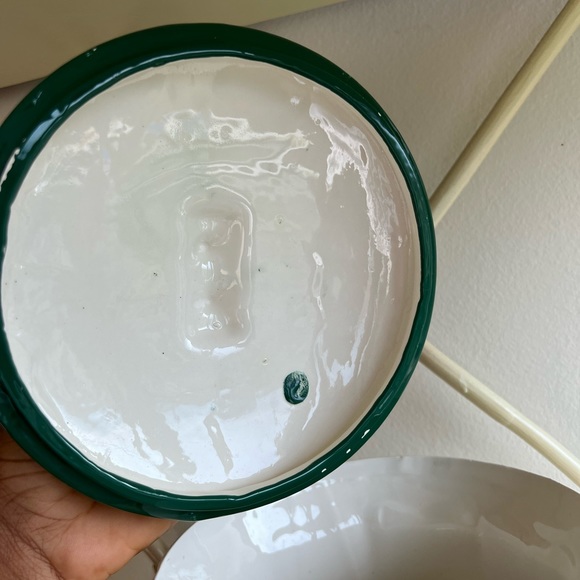 Large vintage floral cookie jar - Picture 10 of 12